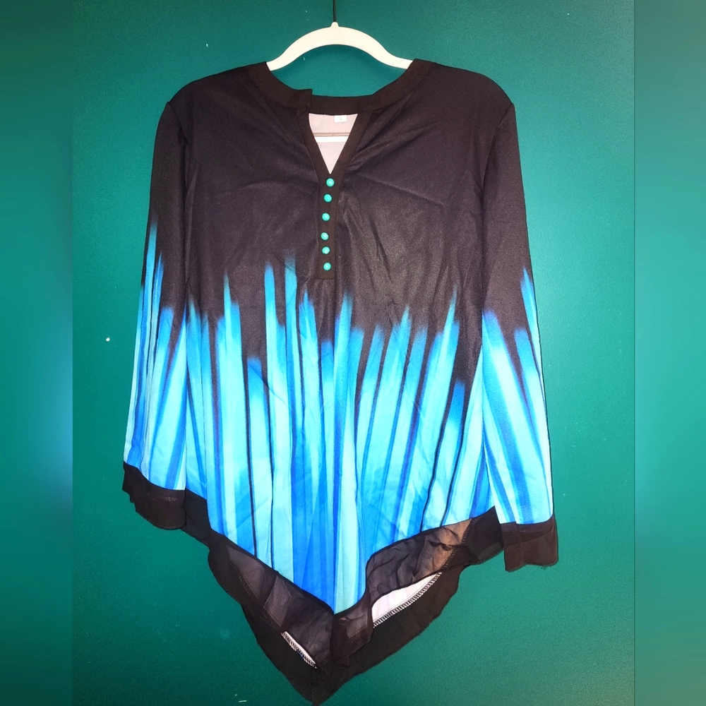 Womens Long Sleeve Blouse